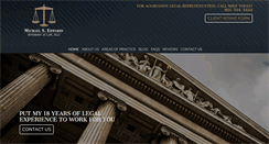 Desktop Screenshot of mikeedwardslaw.com